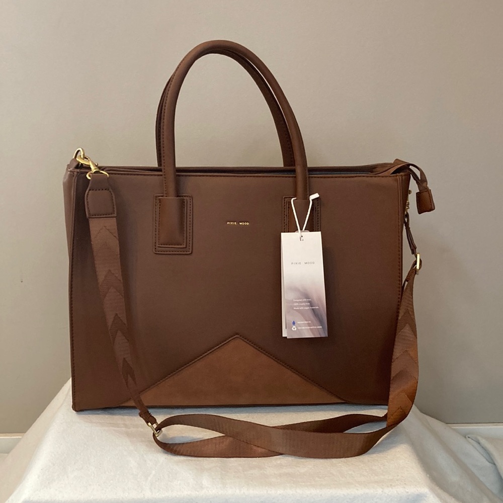 Pixie Mood Vegan Leather Work Tote